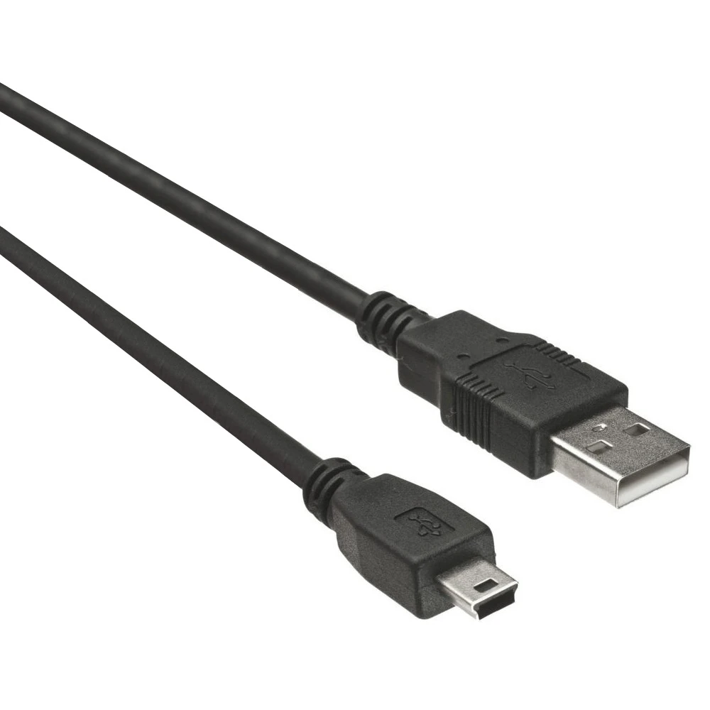 PREMIUMCORD USB Mini USB Átalakító Fekete 20cm ku2m02a