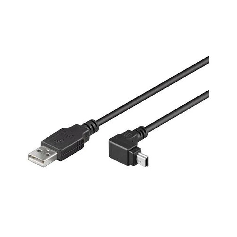 PREMIUMCORD USB Mini USB Converter Black 1.8m ku2m2a-90