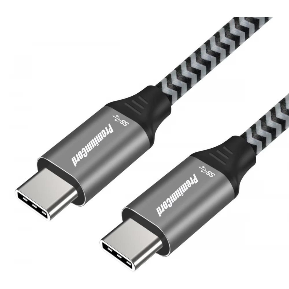 PREMIUMCORD USB 3.0 Type C Összekötő Szürke 1.5m ku31ct15