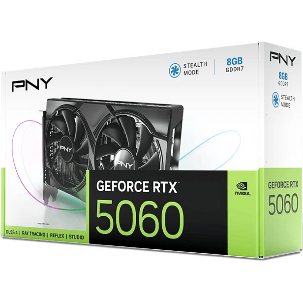 PNY VCG50608DFXPB1 Dual Fan GeForce RTX 5060 8GB GDDR7 DLSS4