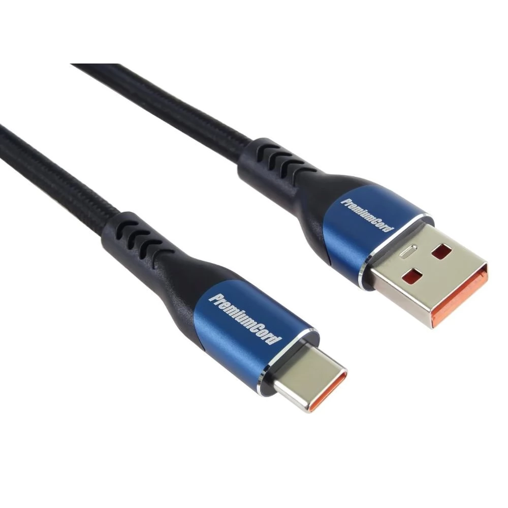 PREMIUMCORD USB 2.0 Type C Converter Black 50cm ku31cy05