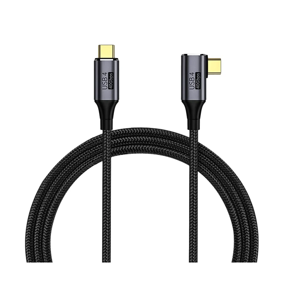 PREMIUMCORD USB 4.0 Type C Összekötő Fekete 1.2m ku4cu12
