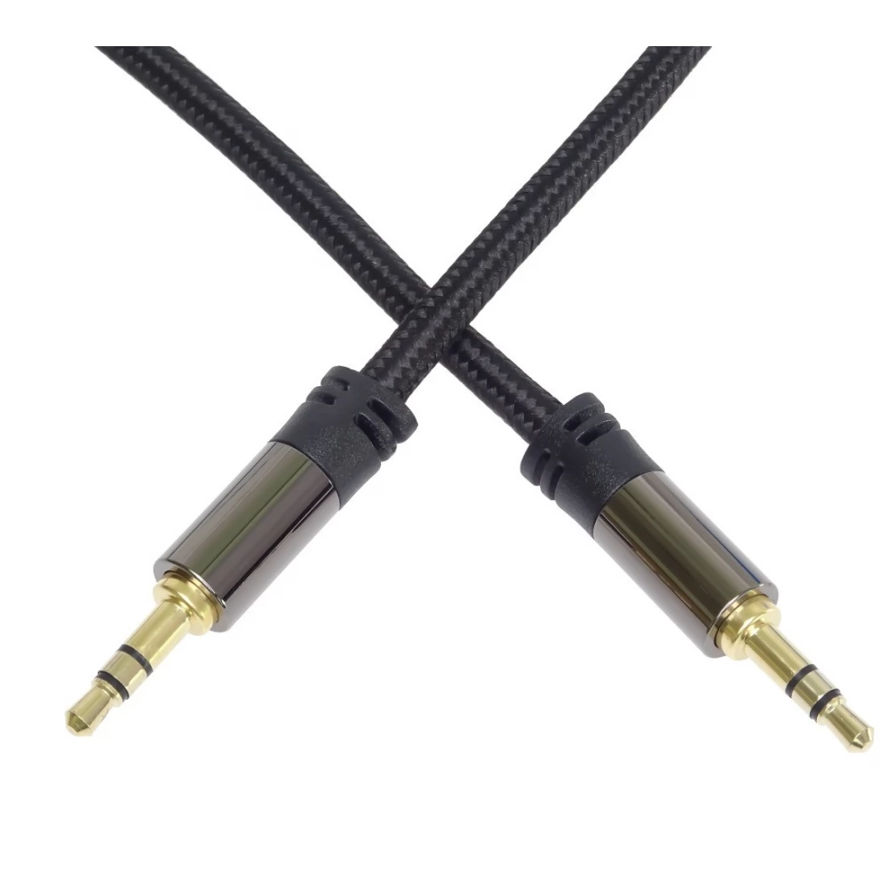 PREMIUMCORD Jack Connector Black 1.5m kjqmm015t