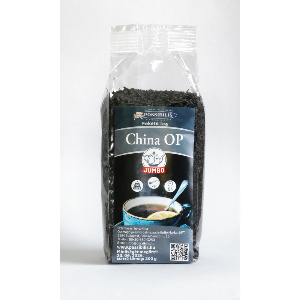 POSSIBILIS Jumbo china op fekete tea 200g