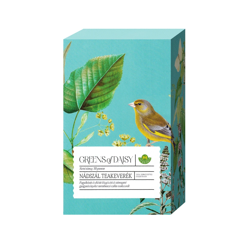 HERBÁRIA Teakeverék Greens of Daisy nádszál 50g