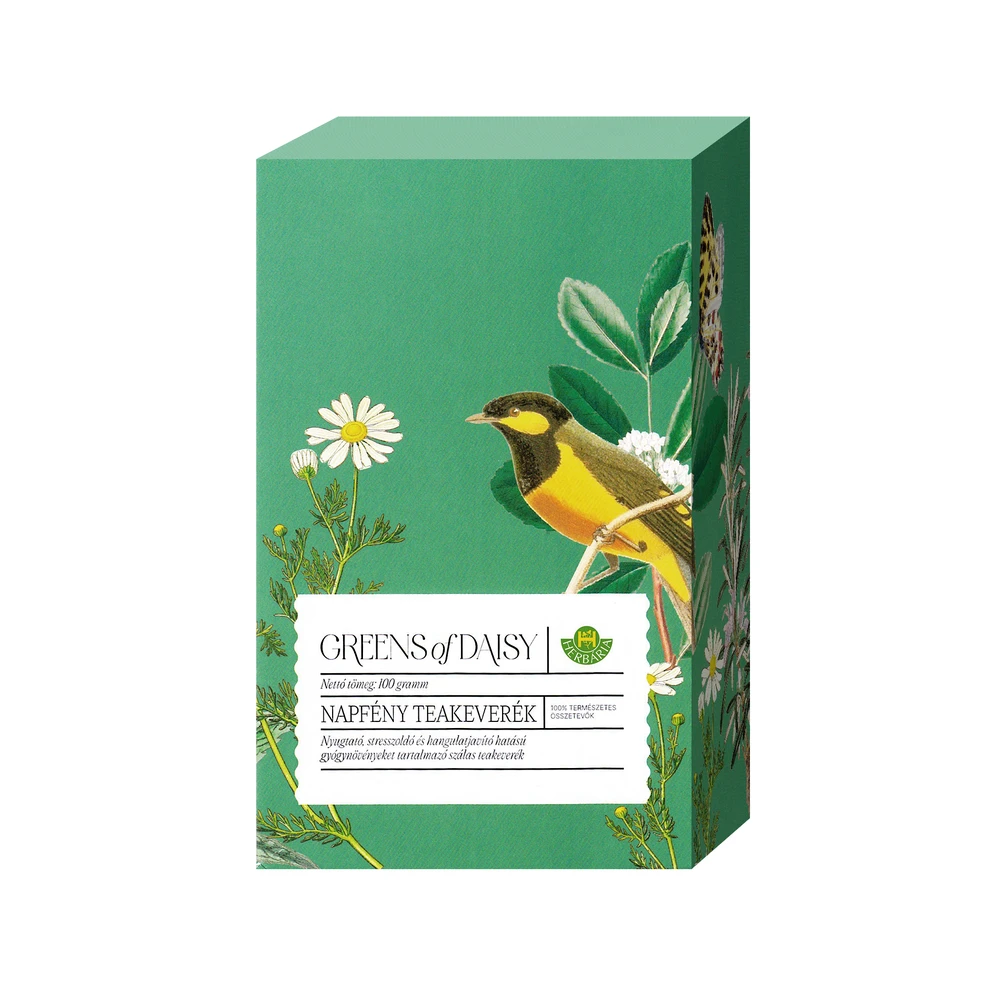HERBÁRIA Teakeverék Greens of daisy napfény 100g