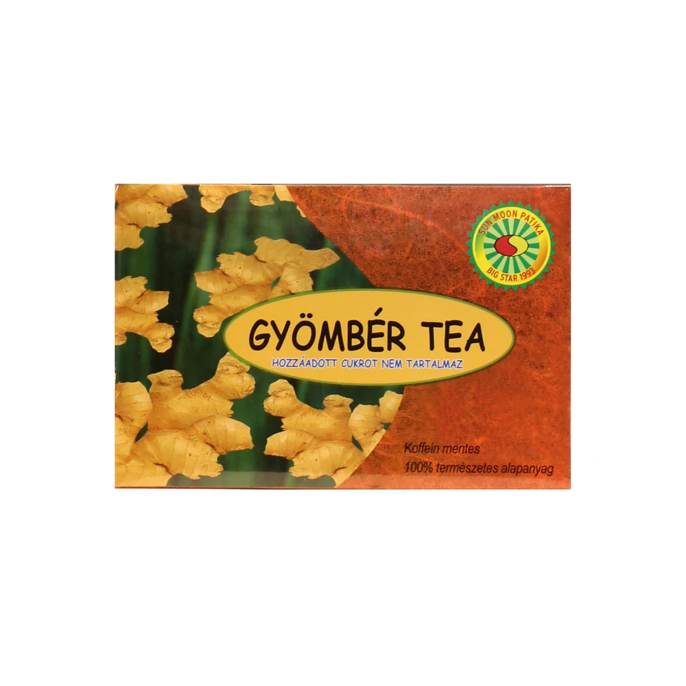 SUN MOON Gyömbéres tea 20x2g 40g