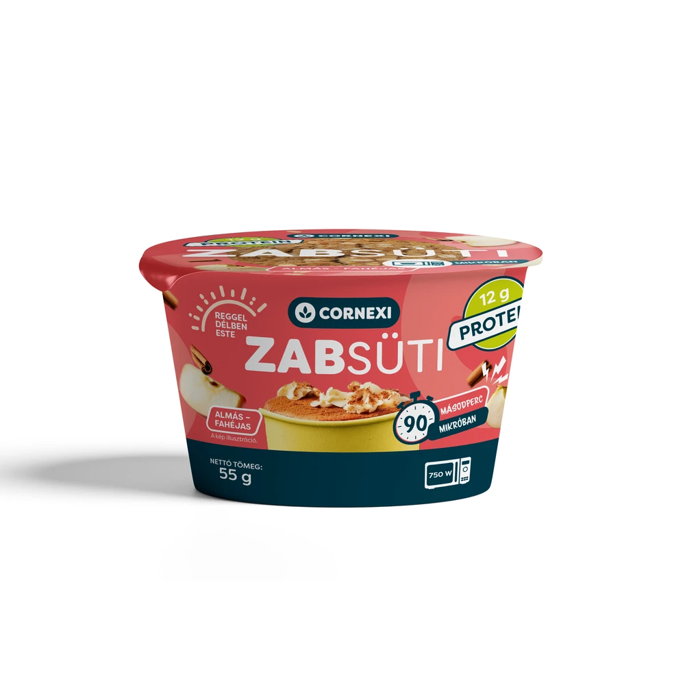 CORNEXI Zabsüti almás fahéjas taste alappor fehérjével 55g
