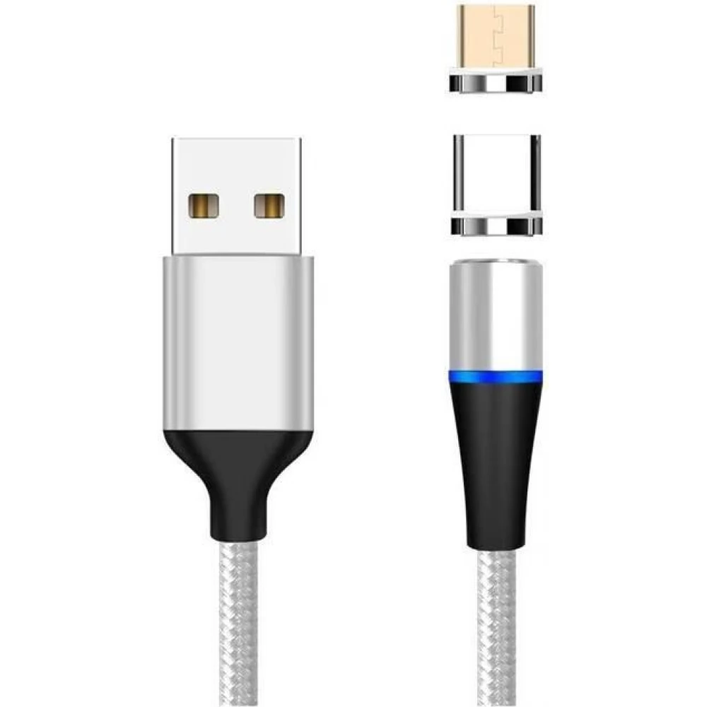PREMIUMCORD USB 2.0 Type C Micro USB Converter Silver 1m ku2m1fgi