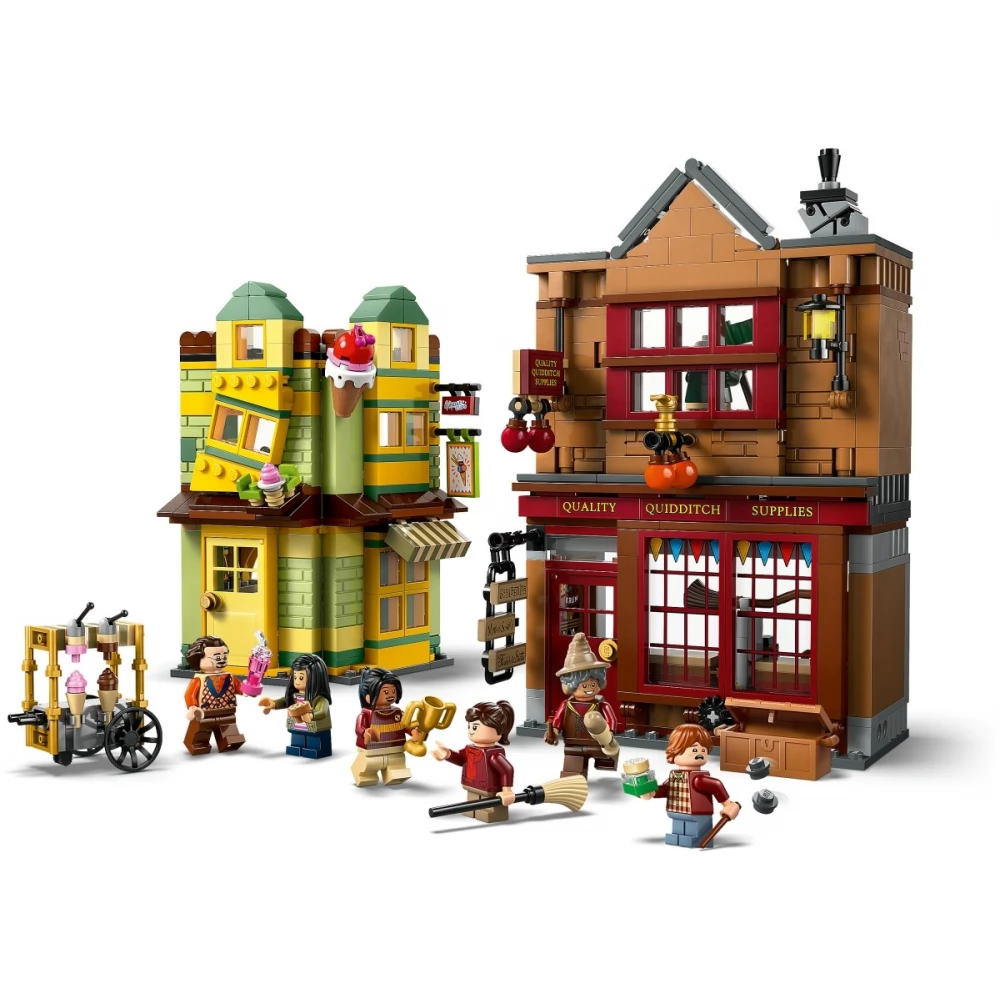 LEGO Harry Potter Quidditch a javából sportszaküzlet and a Fagylaltszalon 76452