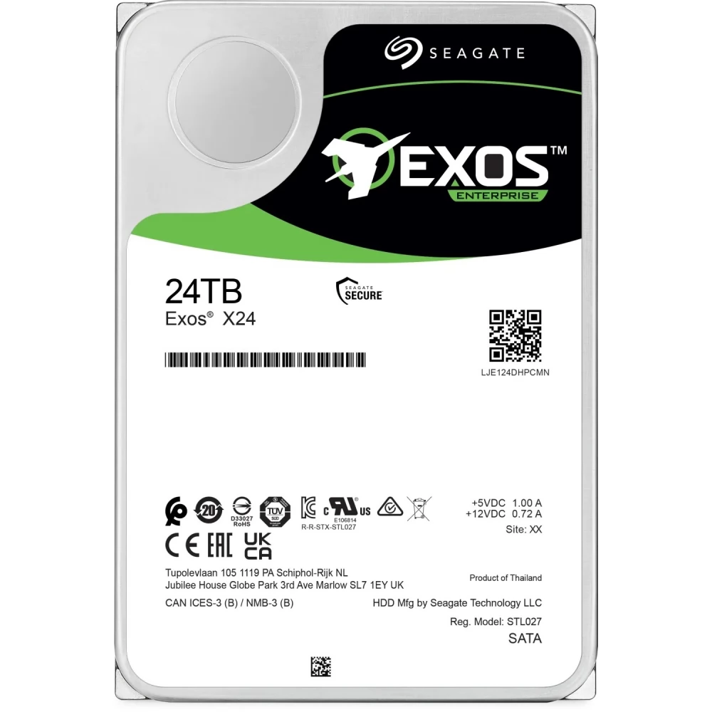 SEAGATE Exos X24 24TB 3.5