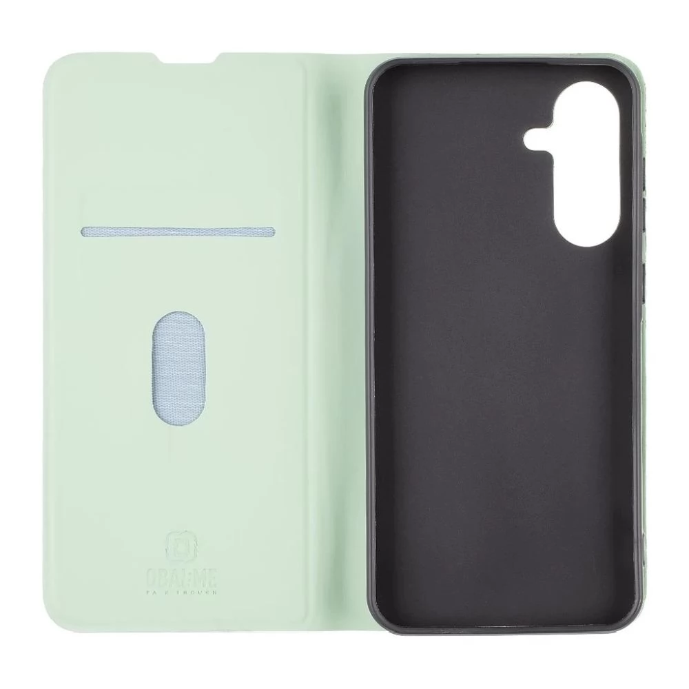 OBAL:ME SmoothTouch to the side opening case Samsung Galaxy A56 5G mintgreen