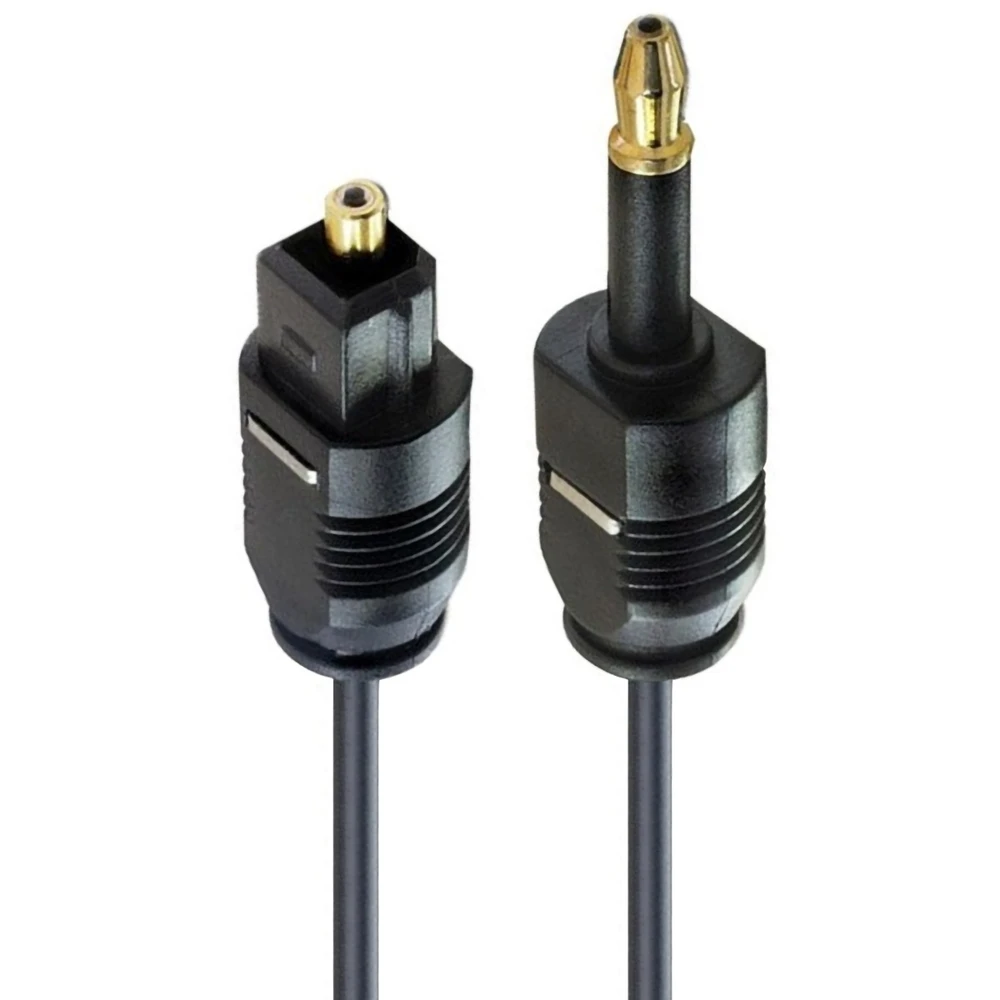PREMIUMCORD Toslink mini Converter Black 1m kjtos2-1