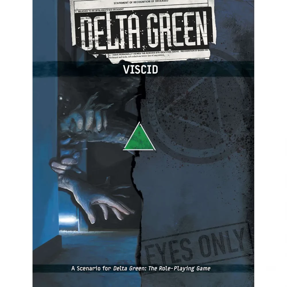 ARC DREAM PUBLISHING Delta Green: Viscid horror szerepjáték könyv