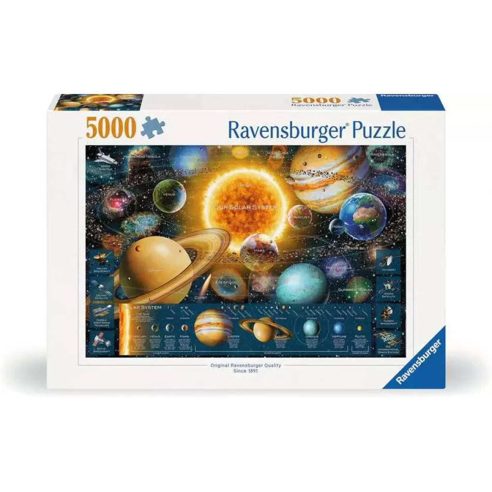 RAVENSBURGER Puzzle game 5000 pieces Bolygórendszer