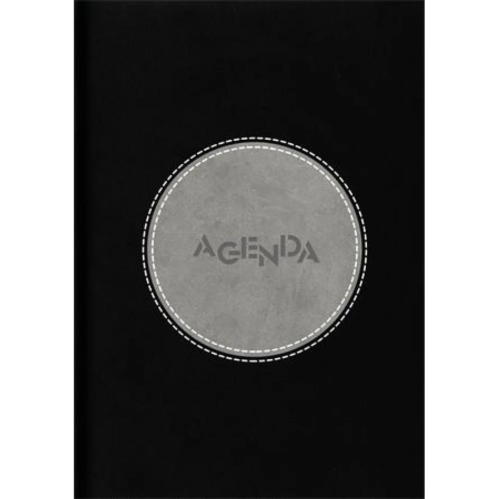 DAYLINER Central Calendar tervező A5 daily 2026 black-gray