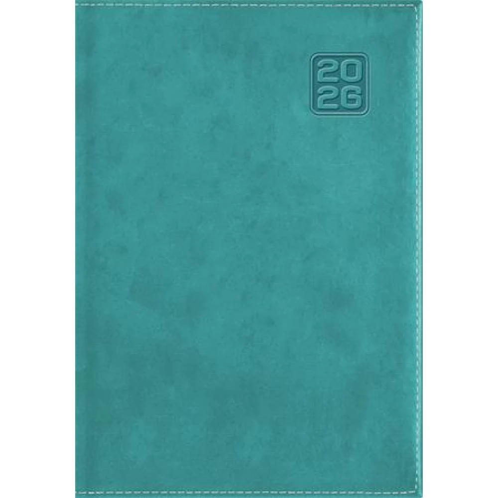 DAYLINER Square Calendar tervező A5 daily turcoise 2026