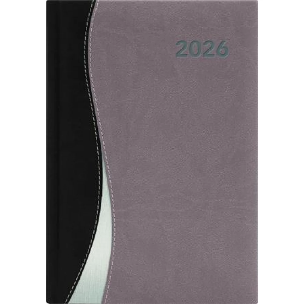 DAYLINER Dubai Calendar tervező A5 daily 2026 black-gray