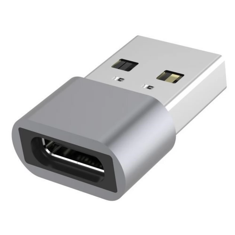 PREMIUMCORD USB 2.0 Type C Átalakító Szürke 3cm kur31-24