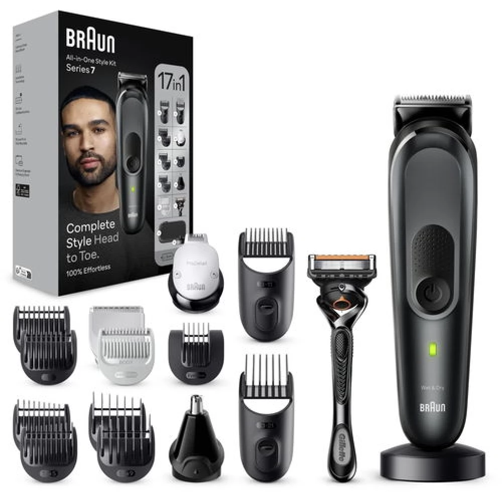 BRAUN MGK7491 17in1 Multifunctional body hair nurse