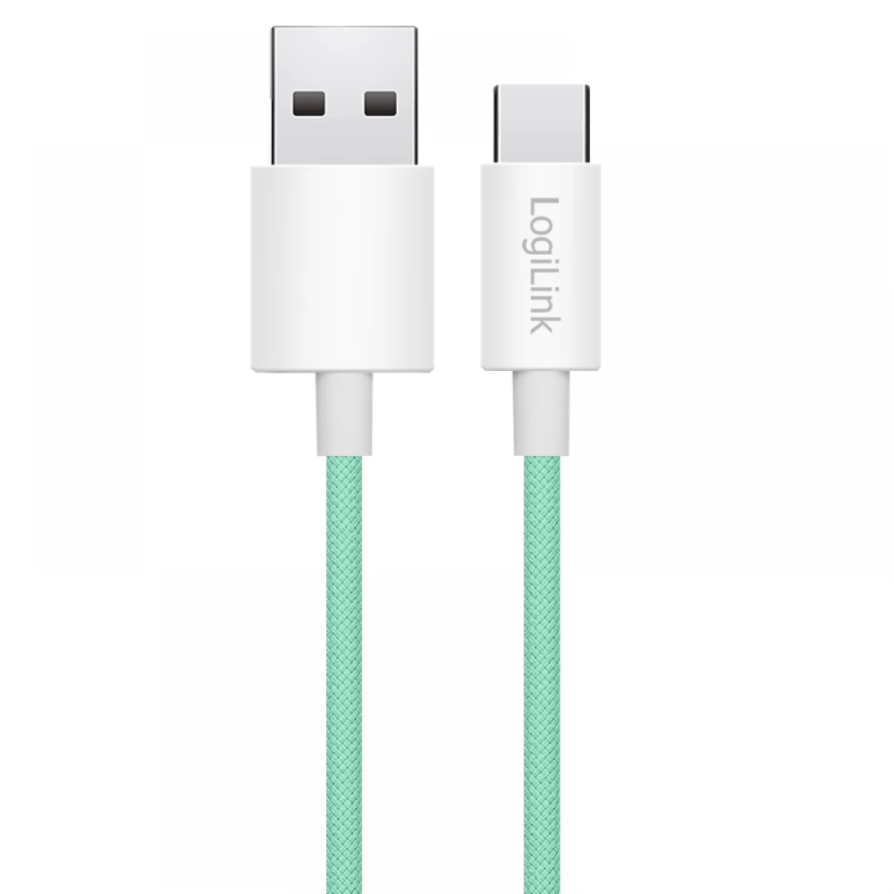 LOGILINK USB 2.0 Type C Converter Green 50cm CU0326