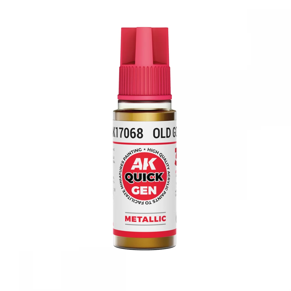AK INTERACTIVE Quick Gen Old Gold gold paint 18ml