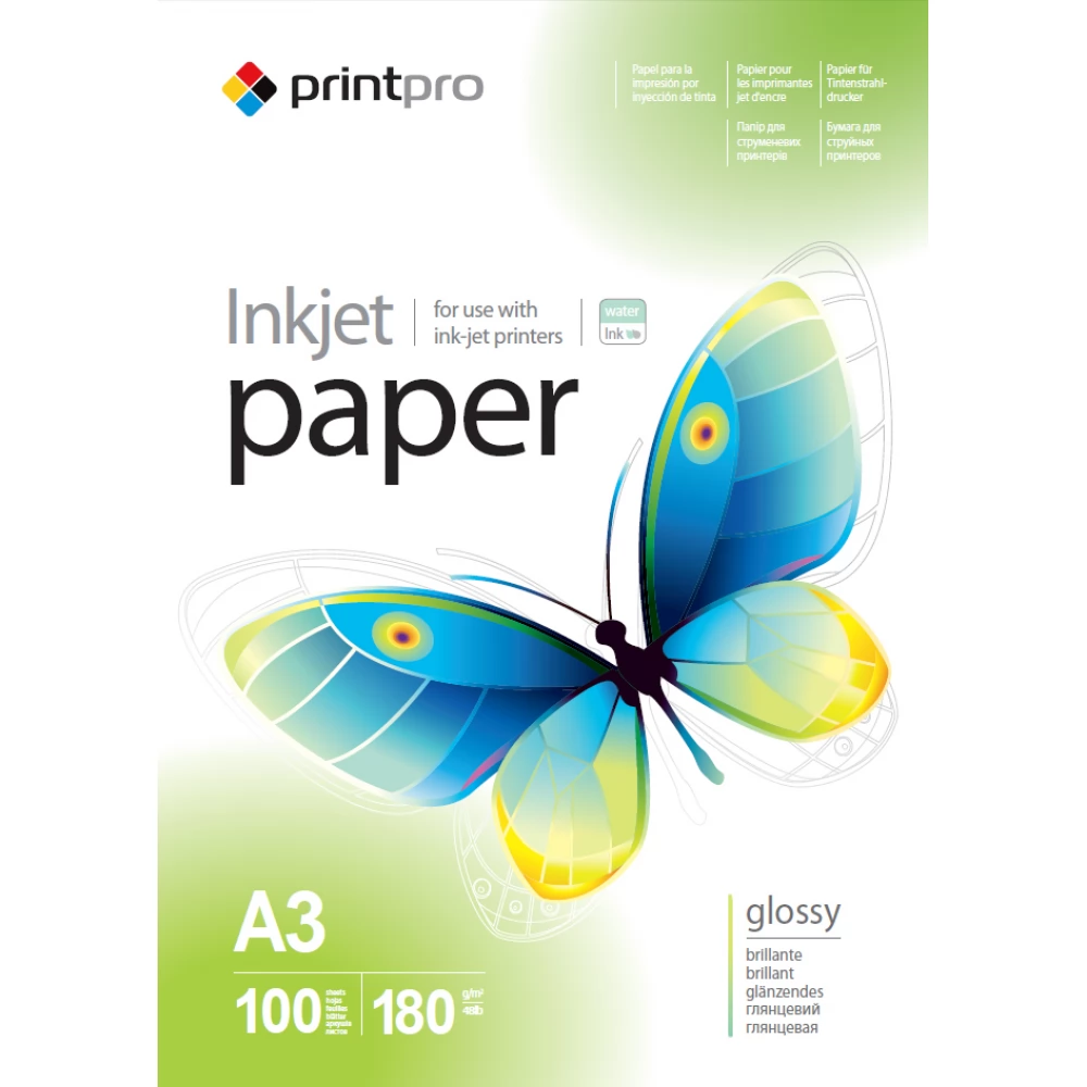 COLORWAY PGE180100A3 Bright photopaper A3 180g (100 lap)