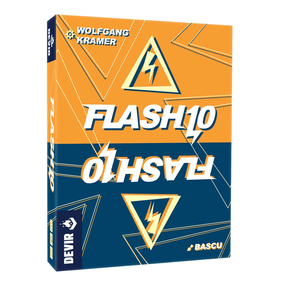 Flash 10 (Pocket)társasjáték. angol nyelvű
