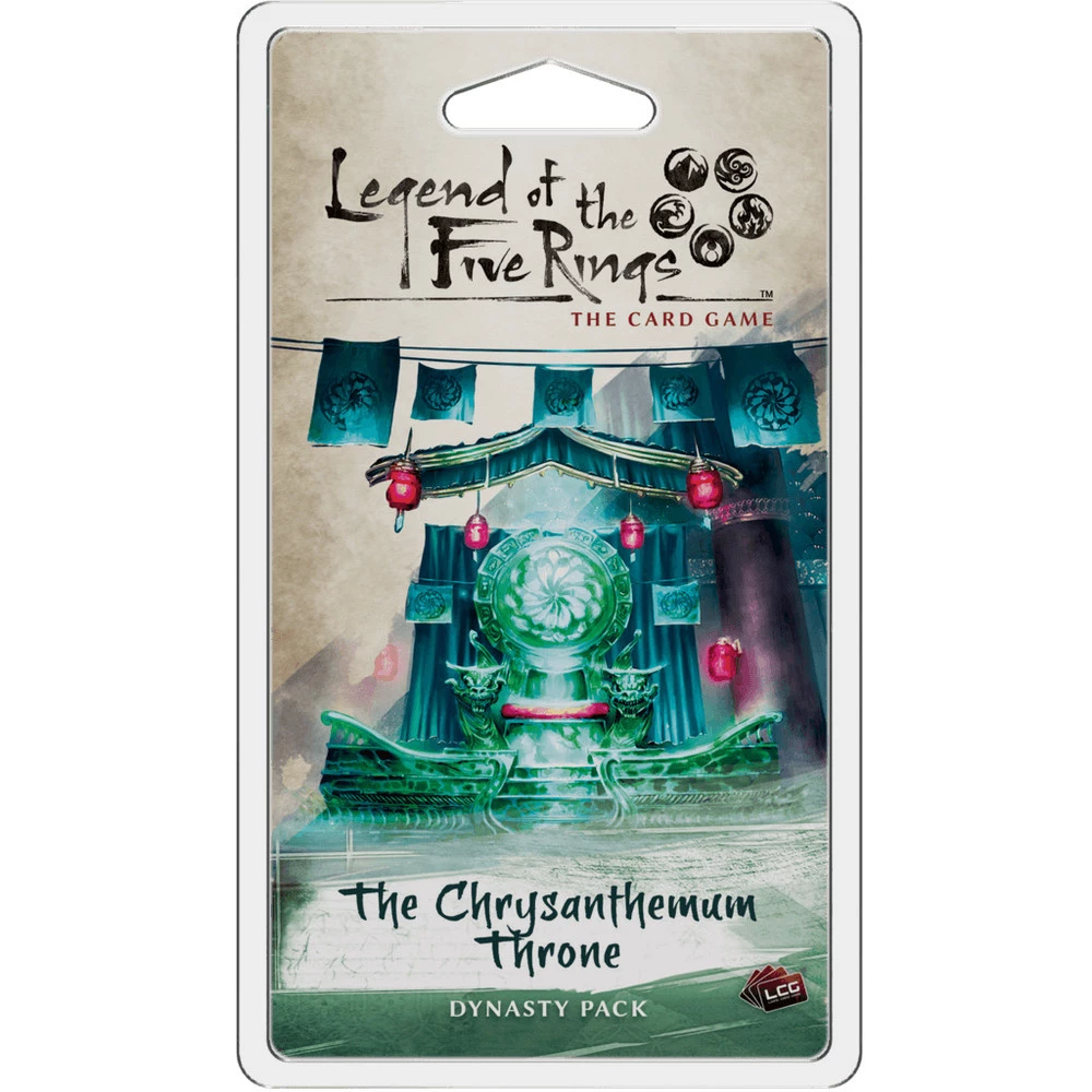 L5R Chrysanthemum Throne angol nyelvű társasjáték