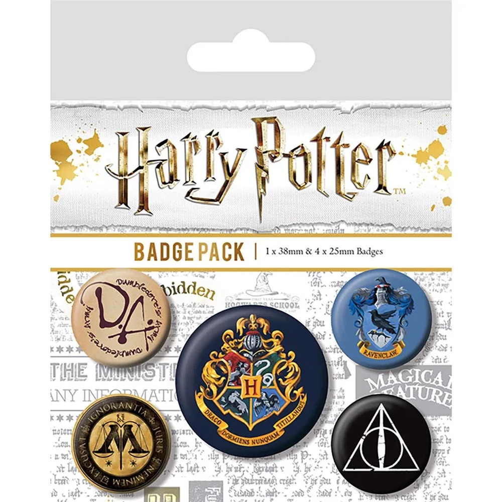 Pyramid HARRY POTTER (CORE HOGWARTS) kitűző szett