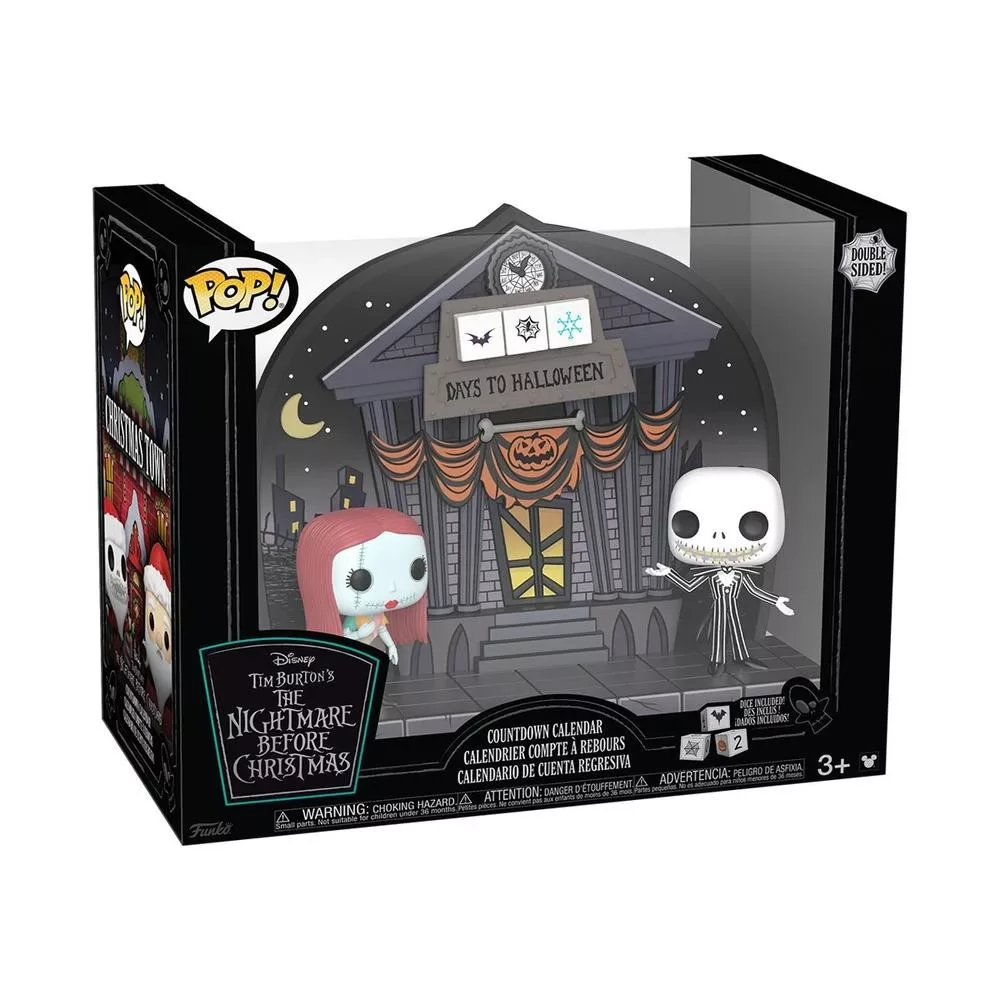 FUNKO The Nightmare Before Christmas 2 oldalú visszaszámlálós adventi kalendárium
