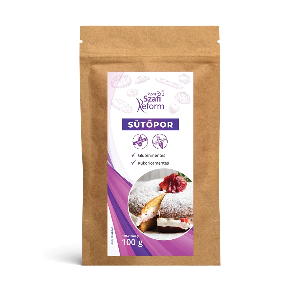 Szafi Reform sütőpor Glutenfree 100g