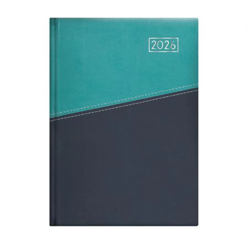 TOPTIMER Duplex Calendar tervező B5 weekly 2026 türkiz-kék
