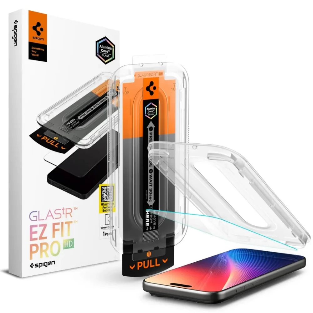 SPIGEN GLAStR EZ Fit Pro HD Screen protector iPhone 16 Pro Max/17 Pro Max