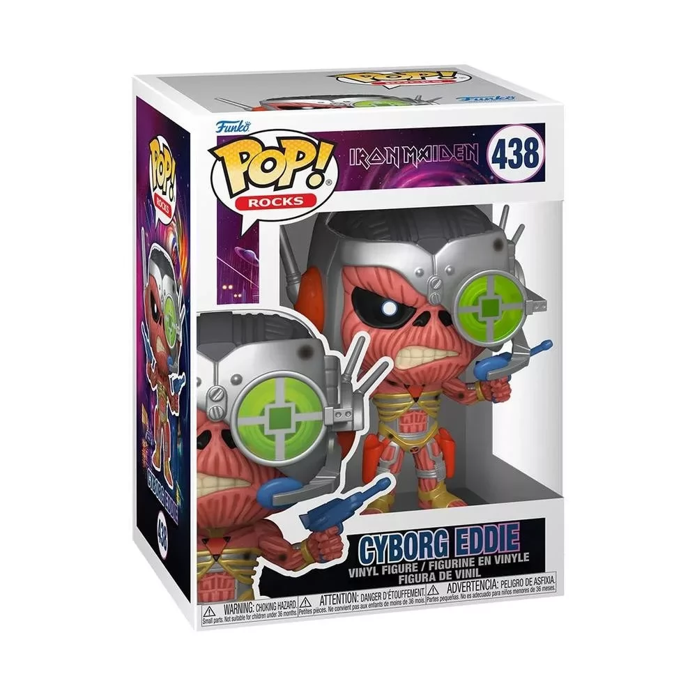 FUNKO Pop Rocks: Iron Maiden - Cyborg Eddie figura