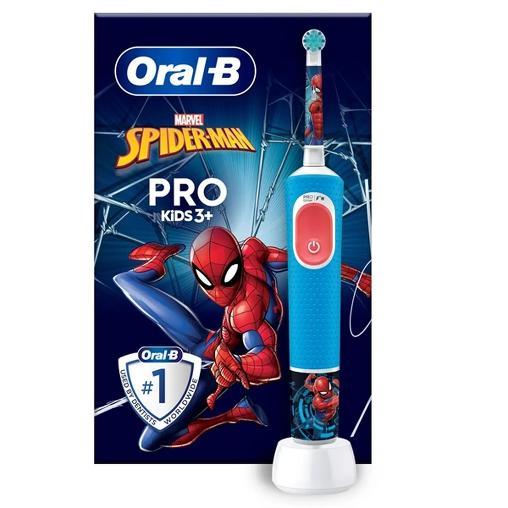ORAL-B D103 Vitality Pro Spiderman copil electric periuţă de dinţi