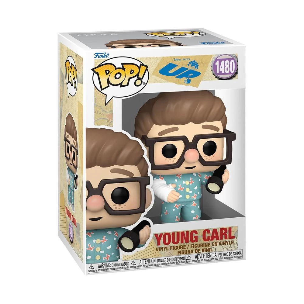 FUNKO Pop Disney: Fel - Fiatal Carl figura