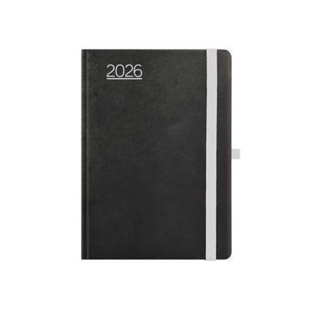 TOPTIMER Nero Calendar tervező A5 weekly 2026 black-gray