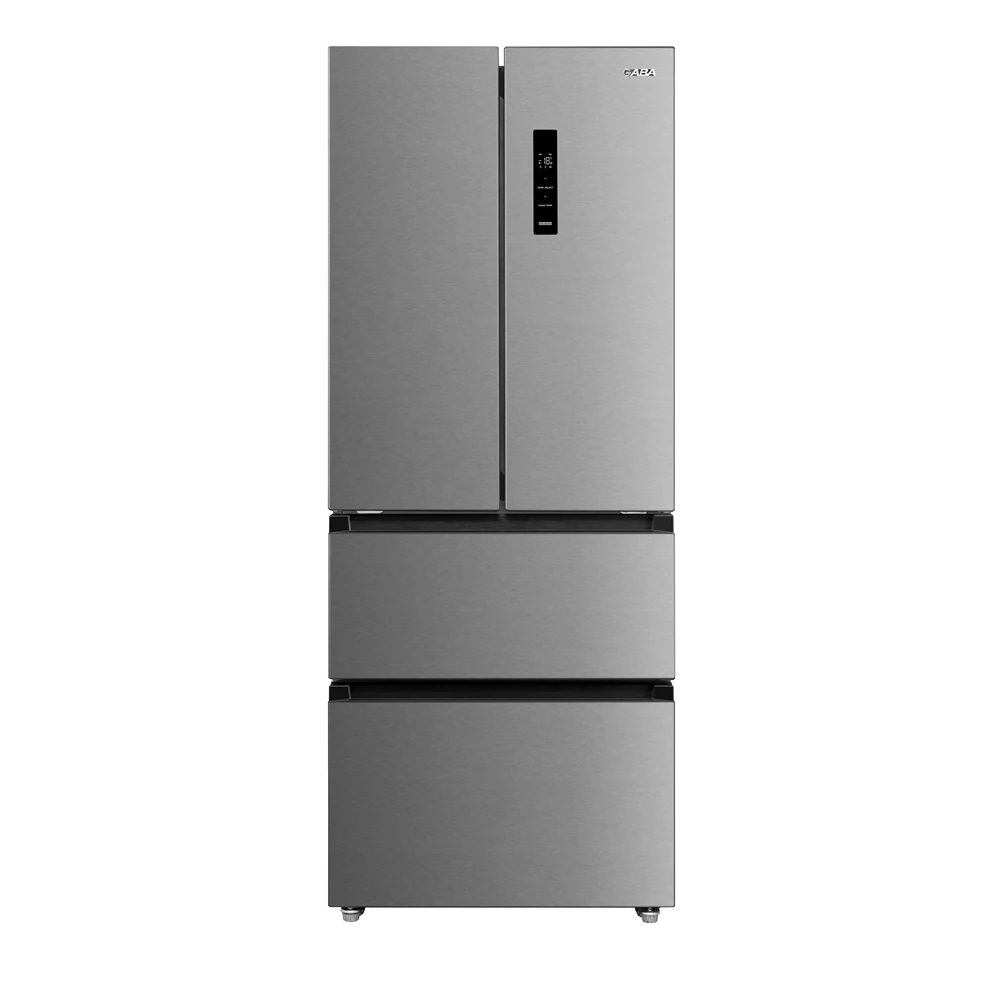 GABA GMR-392XE Hűtőszekrény Francia ajtós 244L/147L Inox