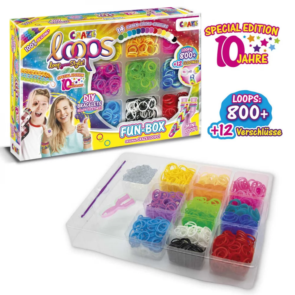 Koralakiri 5000 Rubber Band Bracelet Making Kit, Loom Rubber Bands Refill Set, Friendship