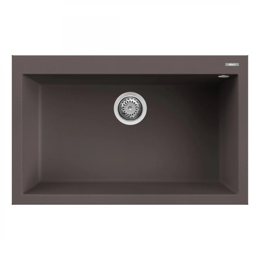 ELLECI Quadra 130 Mosogatótálca K87 Cocoa