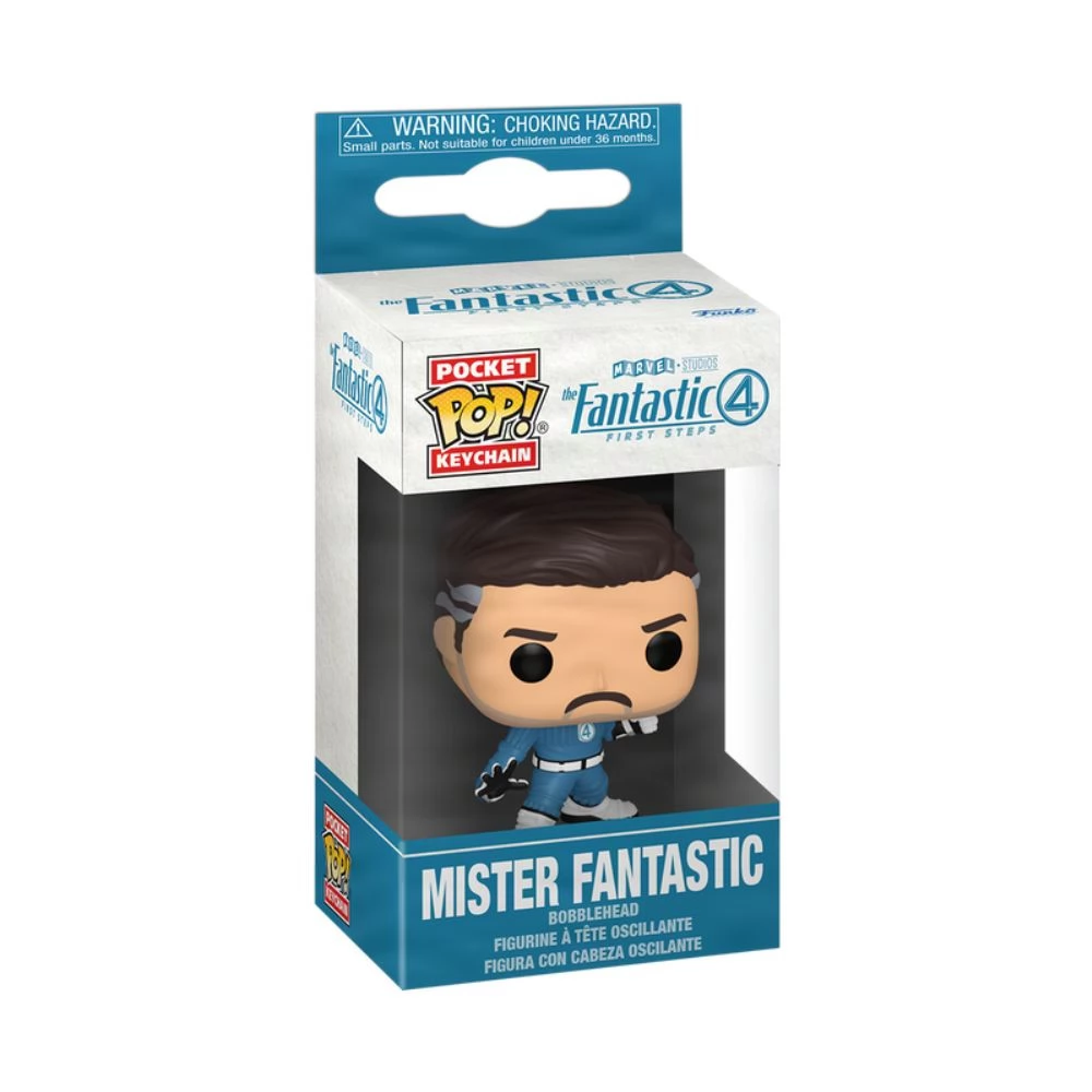 FUNKO Pocket Pop Keychain A Fantasztikus 4-es: Első lépések Mr. Fantastic kulcstartó