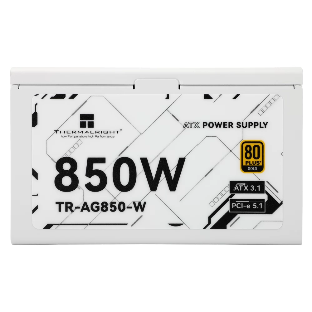 THERMALRIGHT TR-AG 850-W Modularni 850W 80 Plus Gold napajanje bijela
