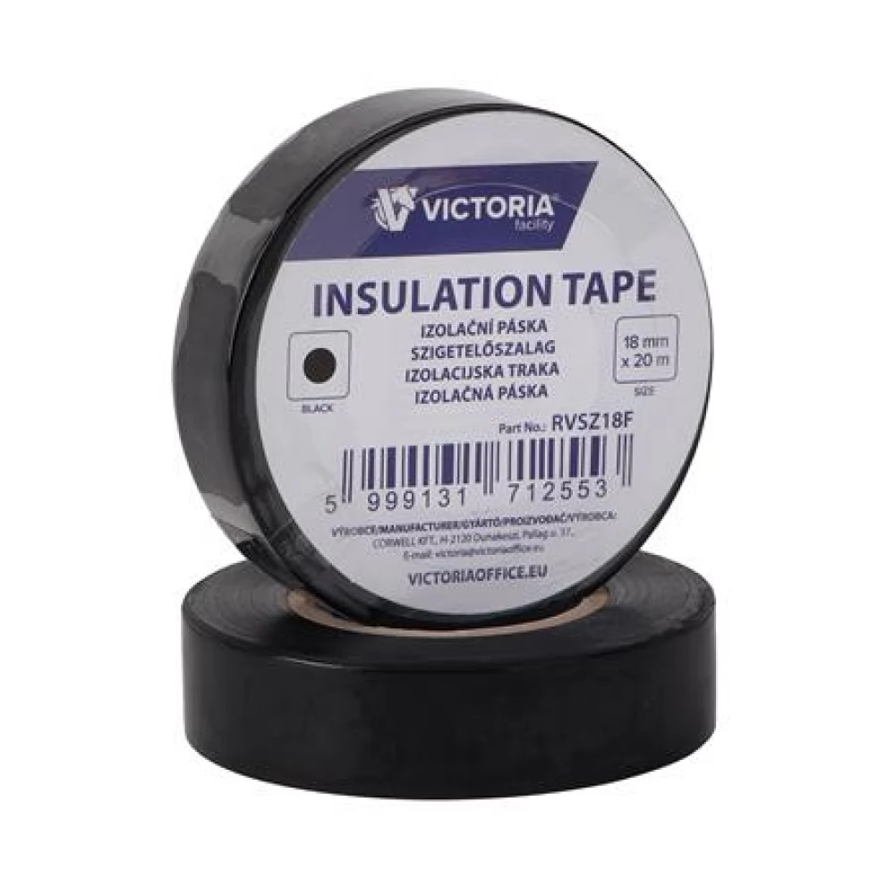VICTORIA Insulating tape 18 mm x 20 m black