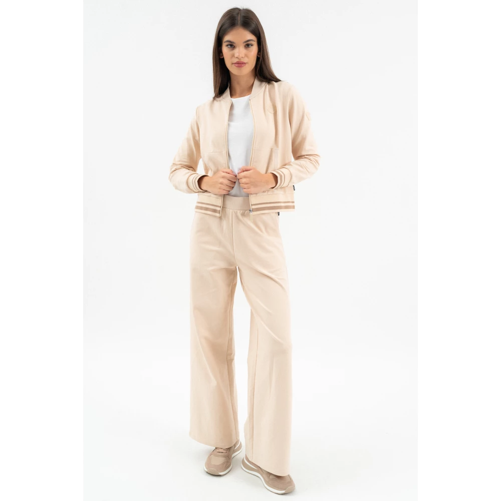 BUDMIL Bő szárú szabadidőnadrág Female XS beige