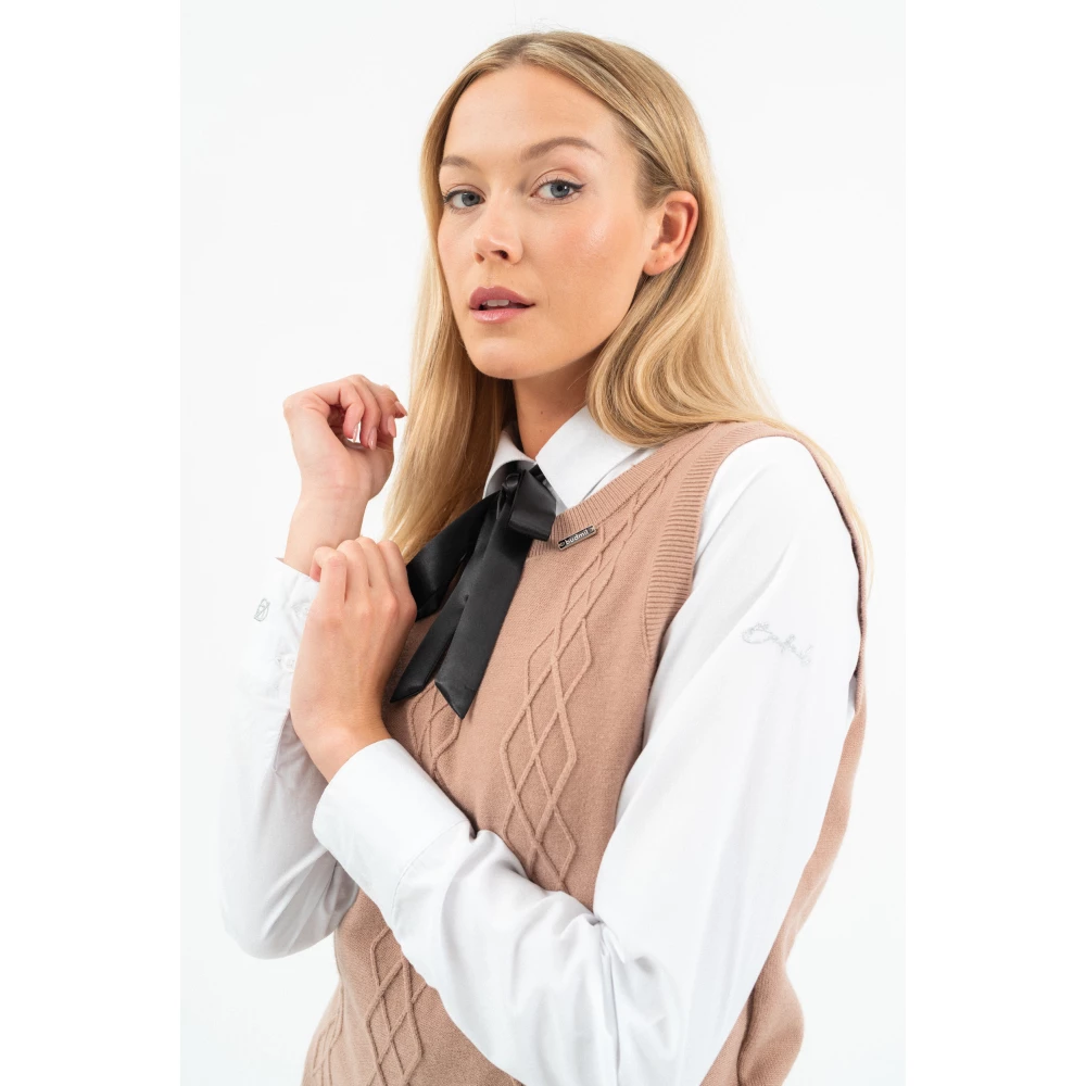 BUDMIL Kötött mellény Female L beige
