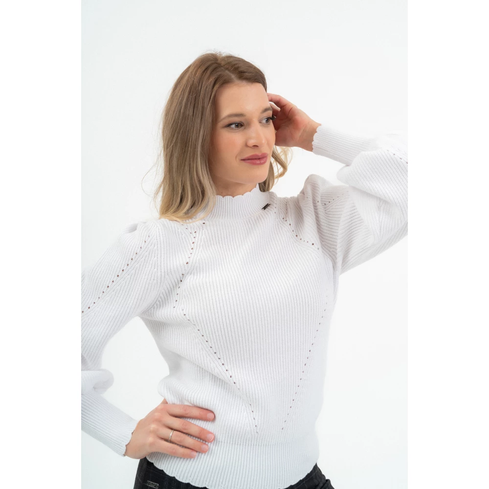 BUDMIL Kötött sweater Female XL white
