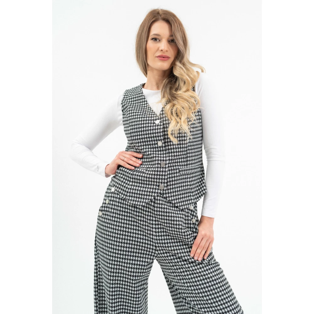 BUDMIL Vest Female L black-white