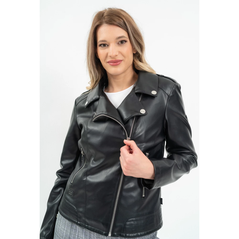 BUDMIL "motoros" pleather dzseki Female XL black