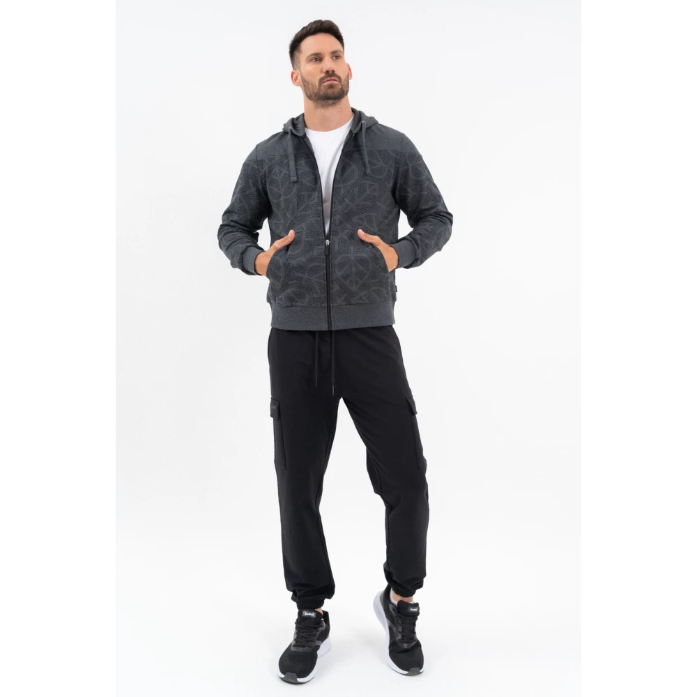 BUDMIL Oldalzsebes szabadidőnadrág Man XXXL black